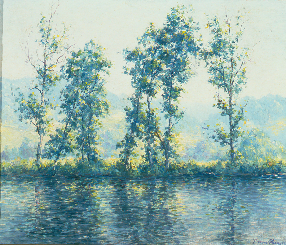 Saplings by the River